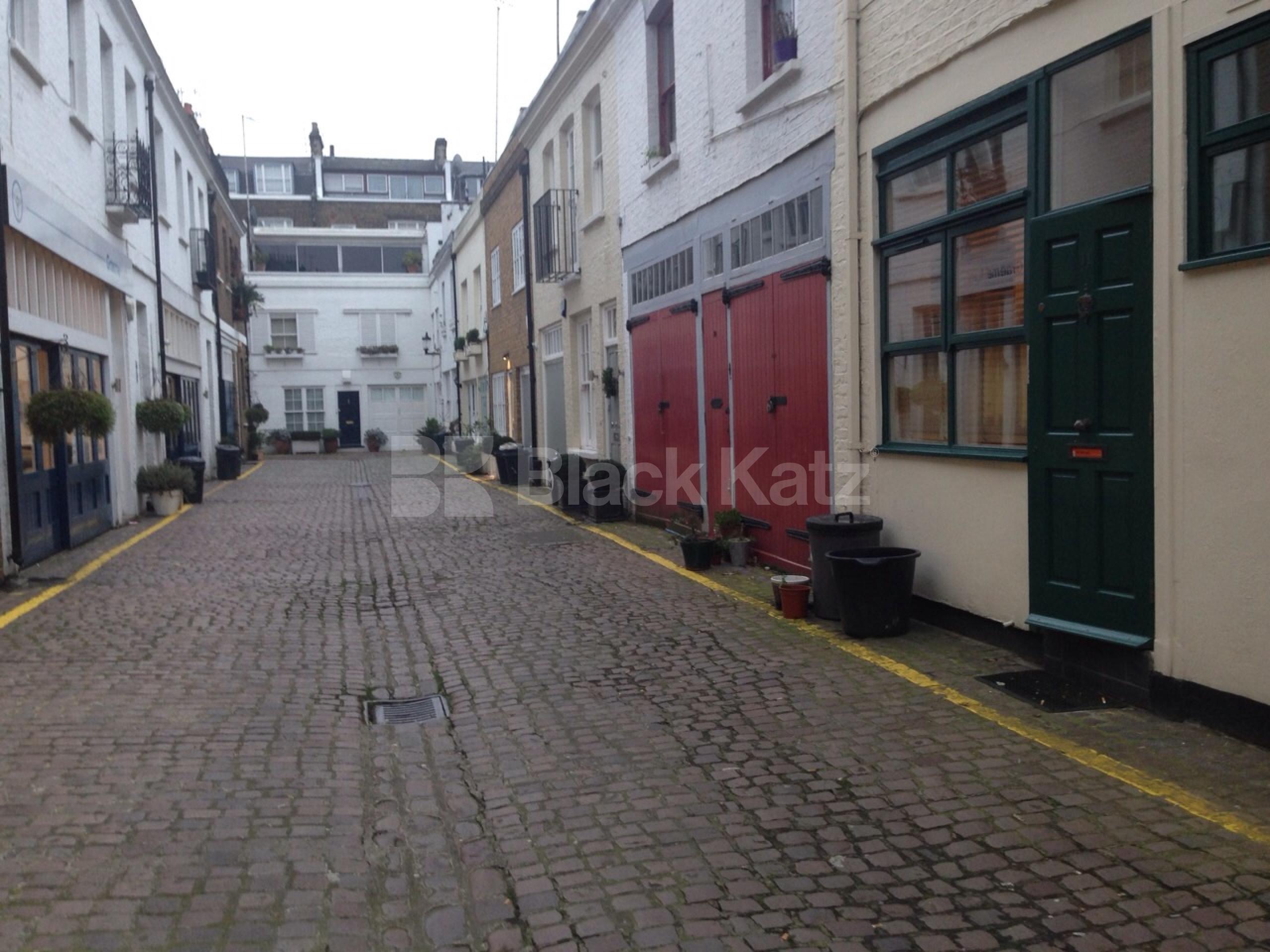 			NEW INSTRUCTION, 2 Bedroom, 1 bath, 1 reception Ground Floor Flat			 Radley Mews, High Street Kensington W8